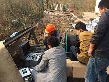 江蘇周莊測(cè)井現(xiàn)場(chǎng)